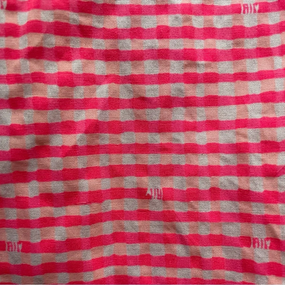 Lilly Pulitzer Strapless Seersucker Lowe Dress With Peplum Size 2 - Picture 6 of 8